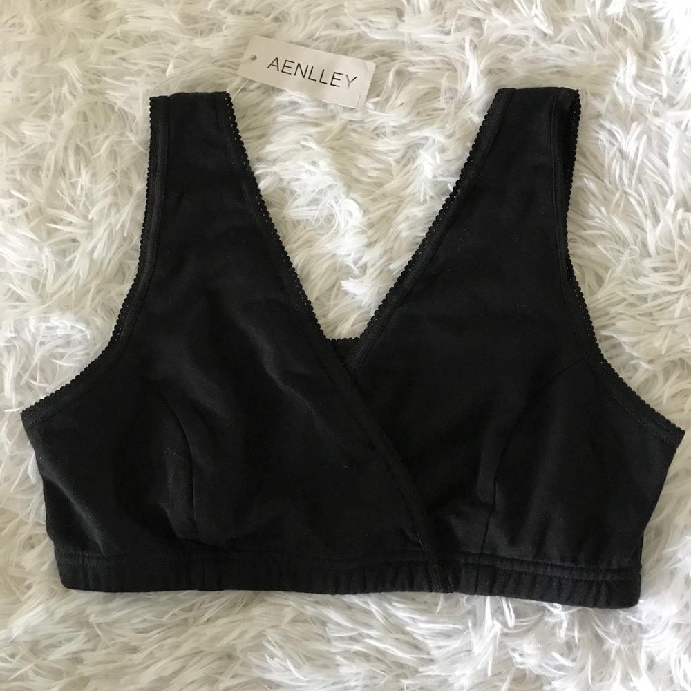 New Wrap Style Nursing Sleep Bra Large